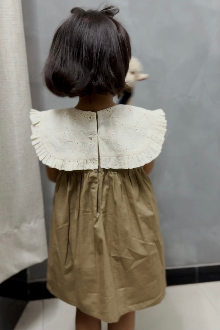 Tinkerbell collar dress