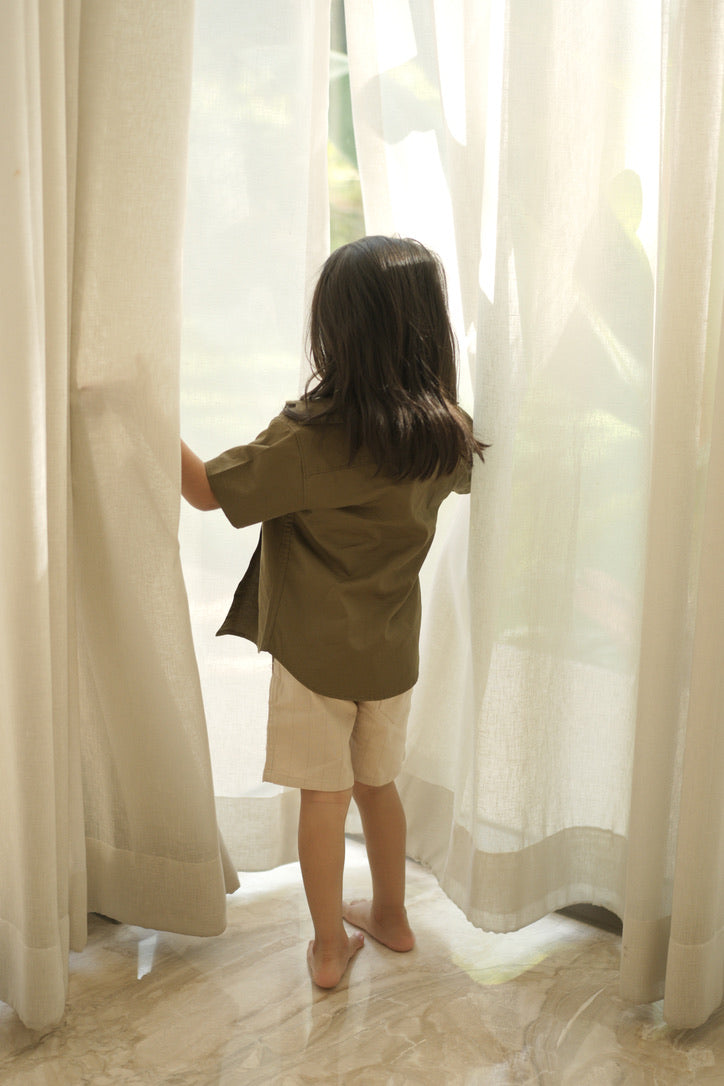 Olive green shirt