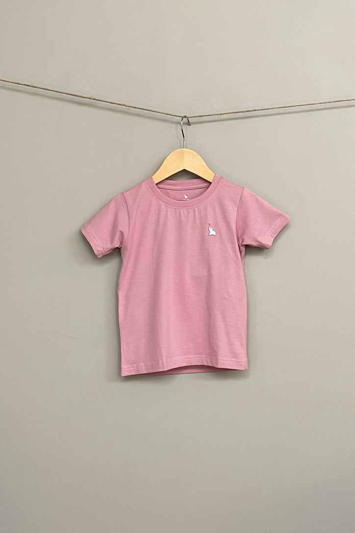 Pink Solid tee
