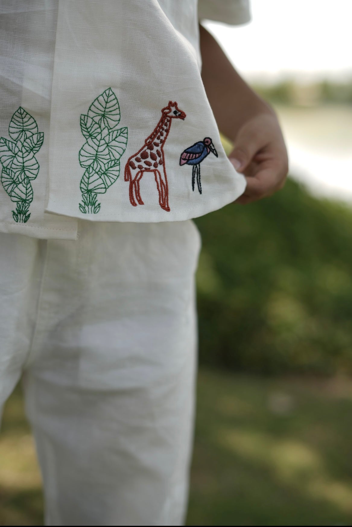 Breezy Linen Animal Shirt