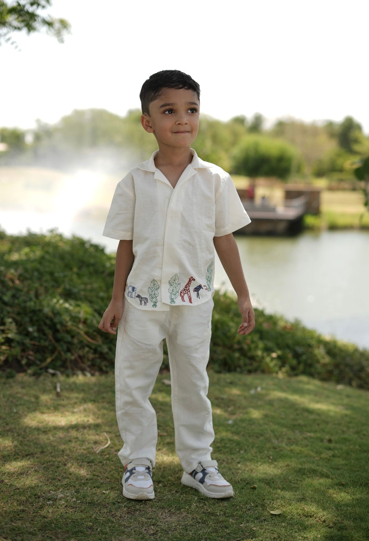 Breezy Linen Animal Shirt
