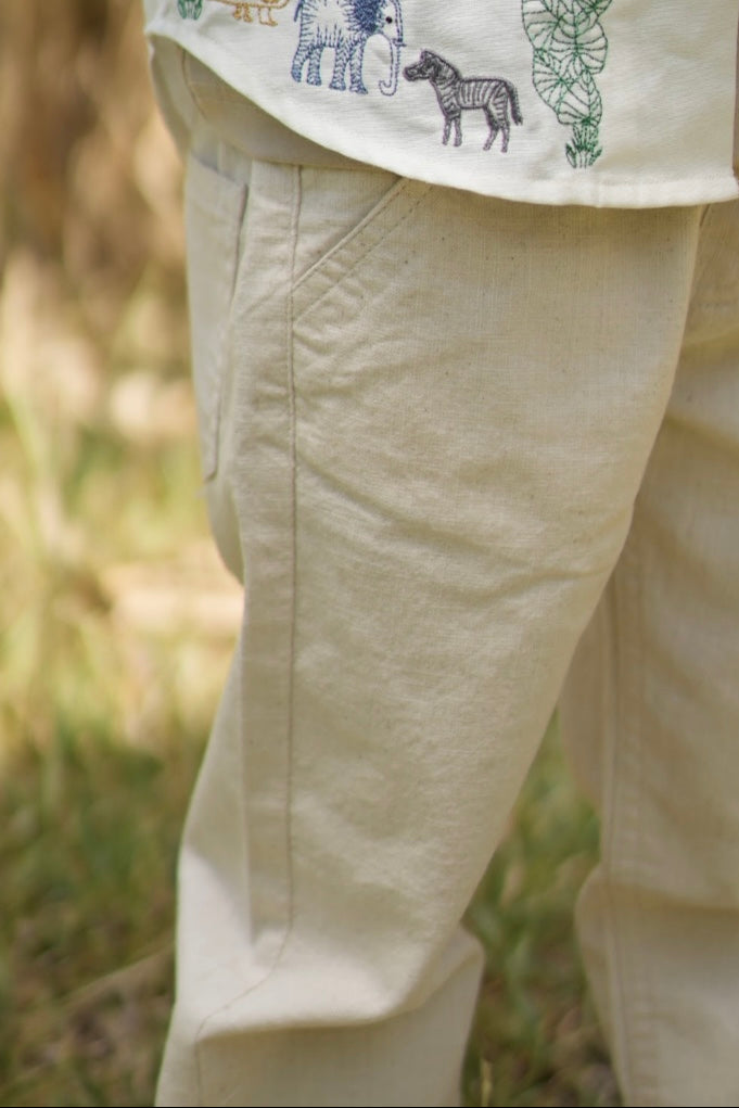 Natural Linen pants