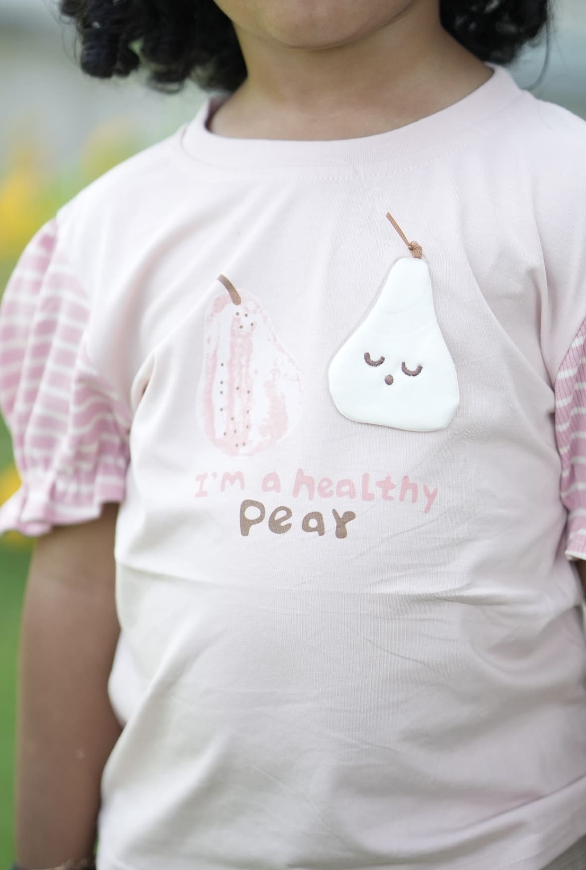 Pear up tee in pink