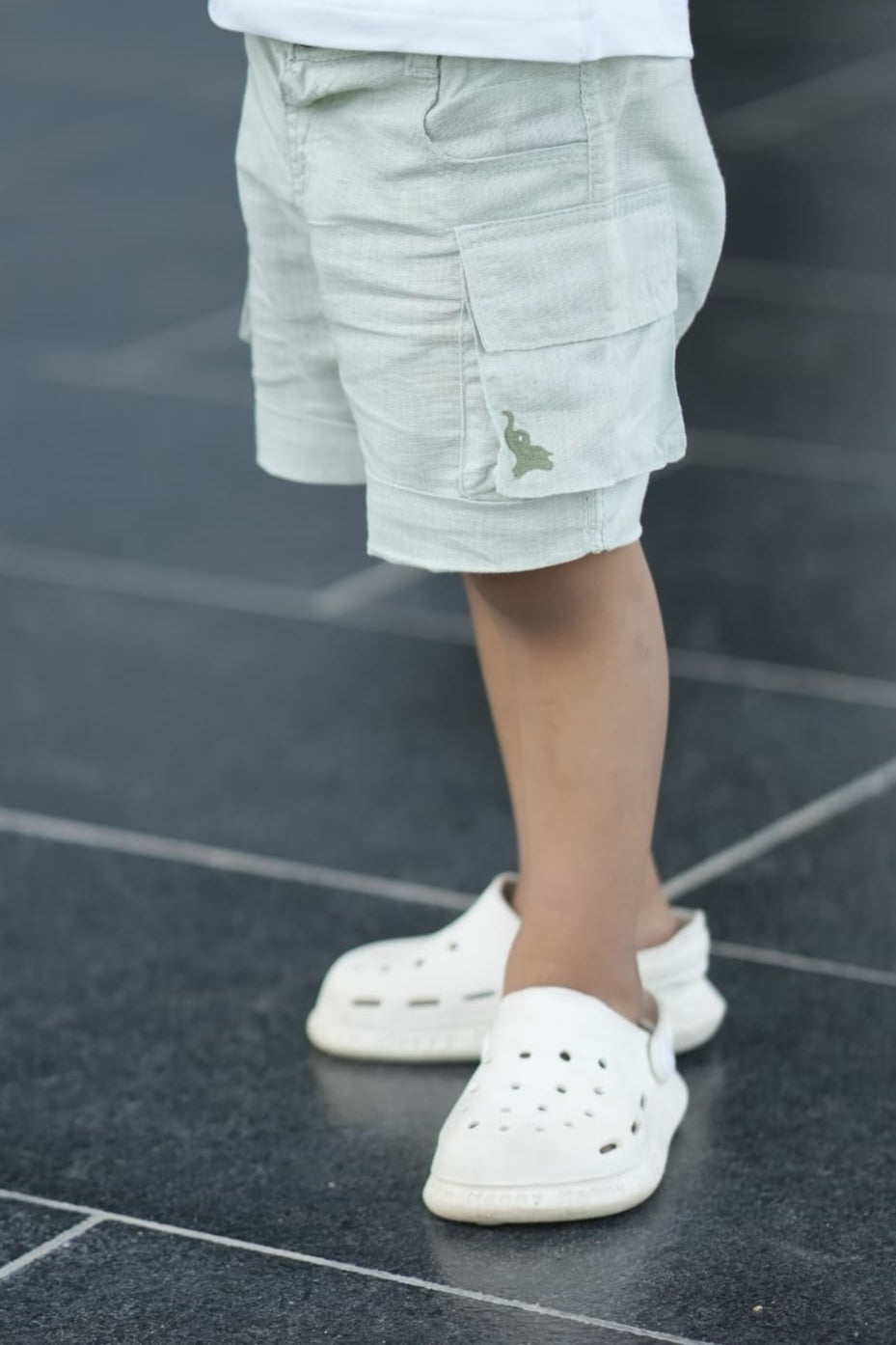 Sage cargo shorts