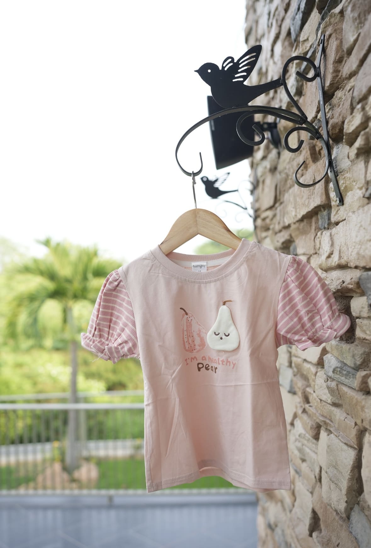 Pear up tee in pink