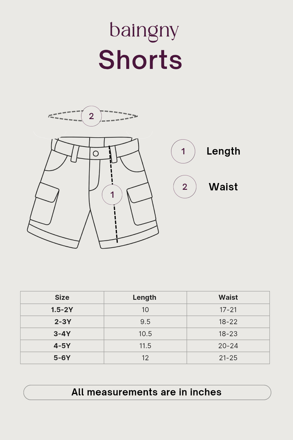 Brown cargo shorts