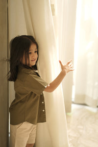 Olive green shirt