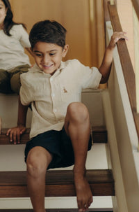 Linen shirt beige