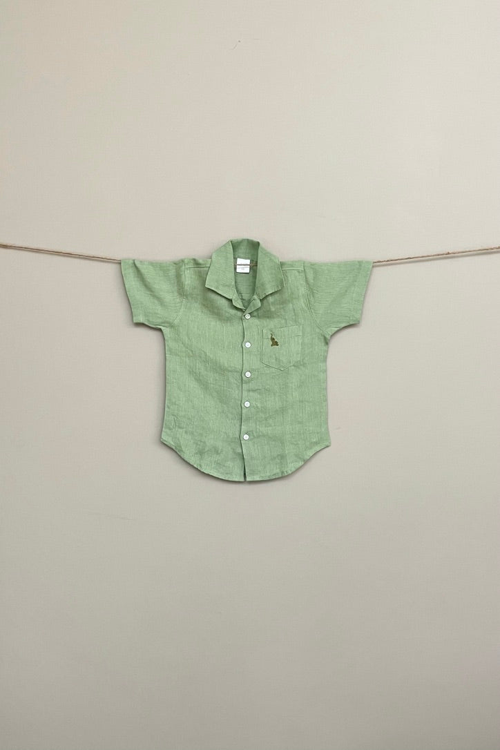 Girls Pure linen shirt