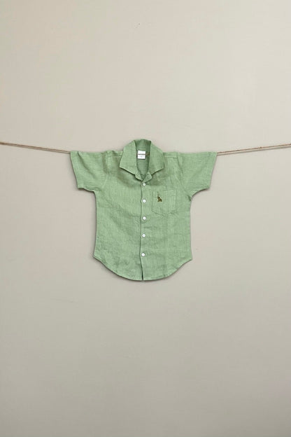 Girls Pure linen shirt