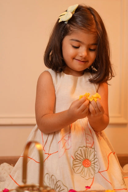 Wildflower linen dress