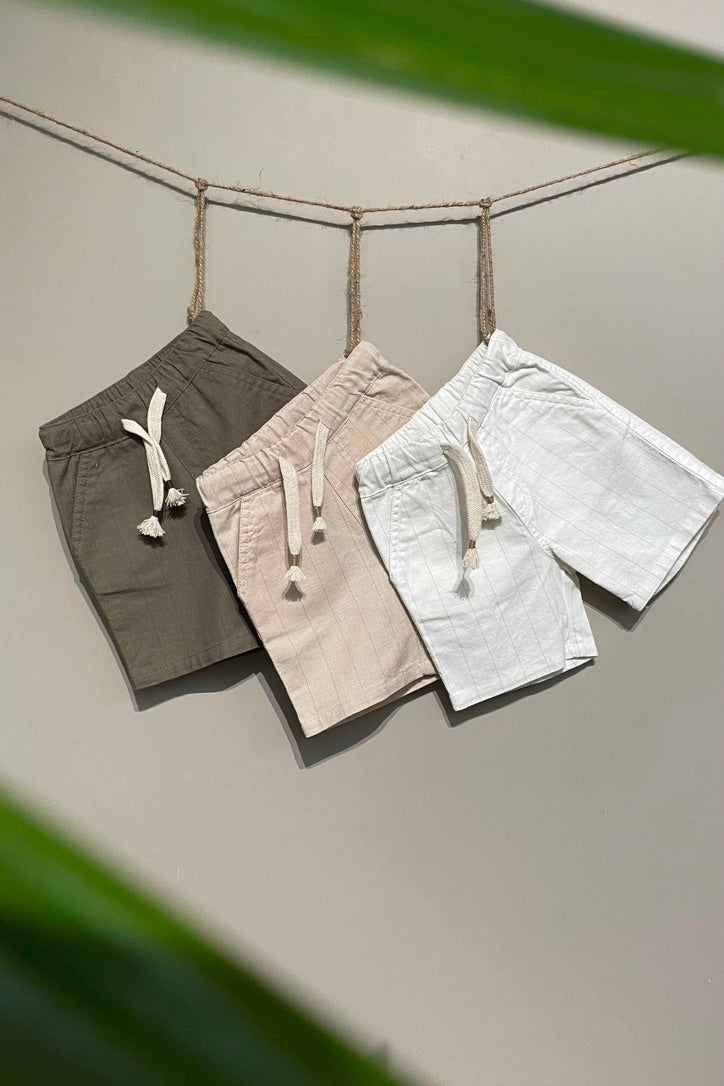 Linen shorts (pack of 3)