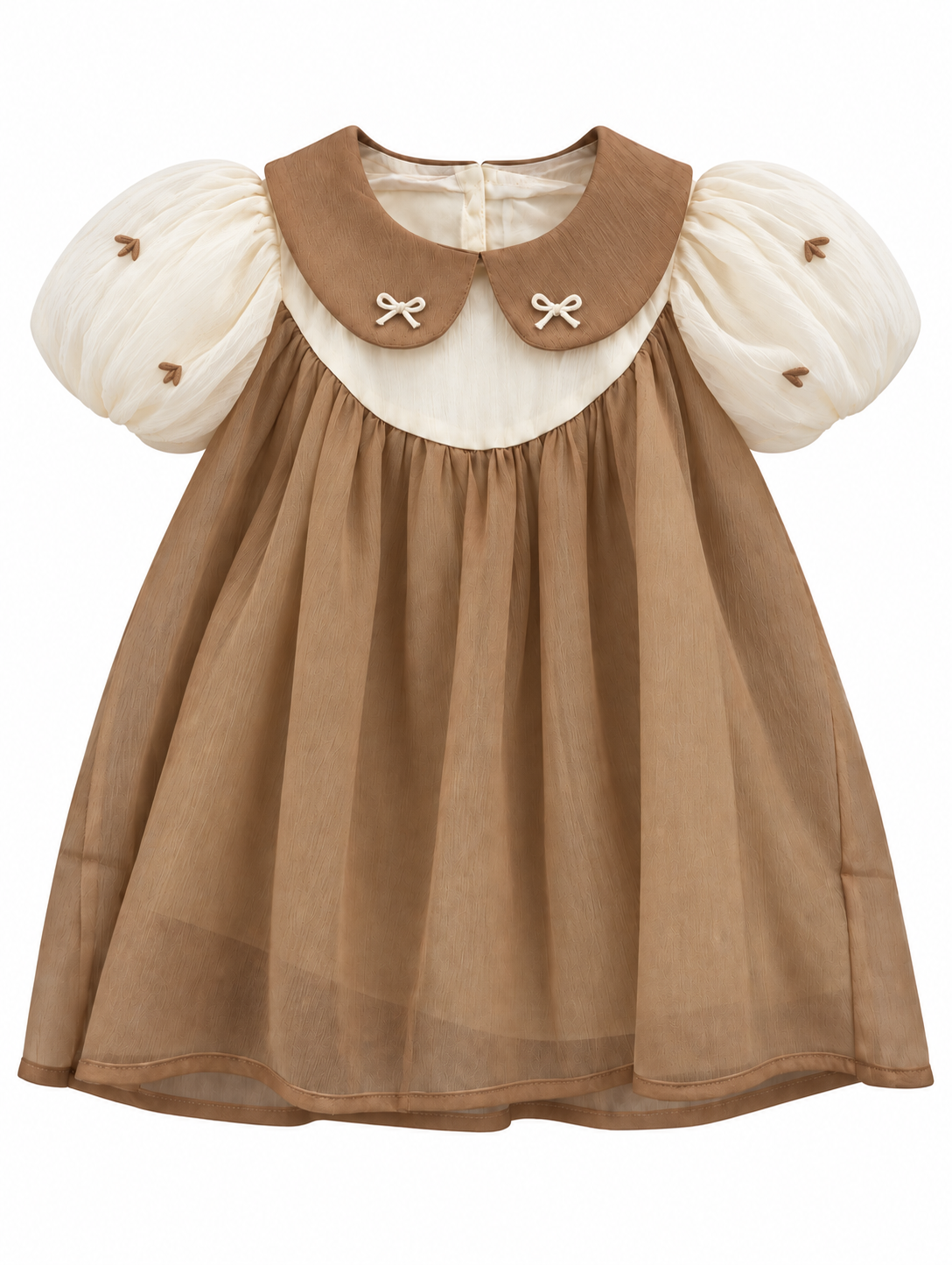 Hazelnut Bow Dress