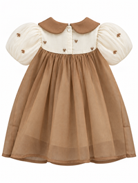 Hazelnut Bow Dress