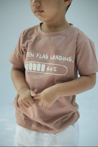 Green flag tee