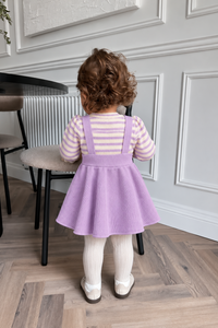 Lilac Bloom Knit Dress