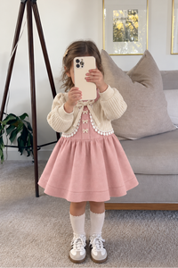 Cherry Lace Knit Dress