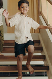 Linen shirt beige