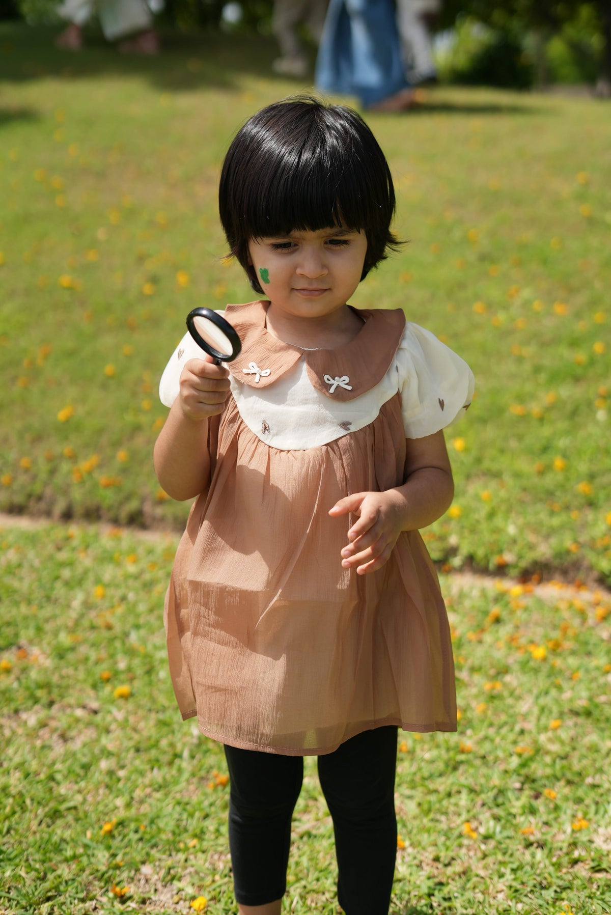 Hazelnut Bow Dress