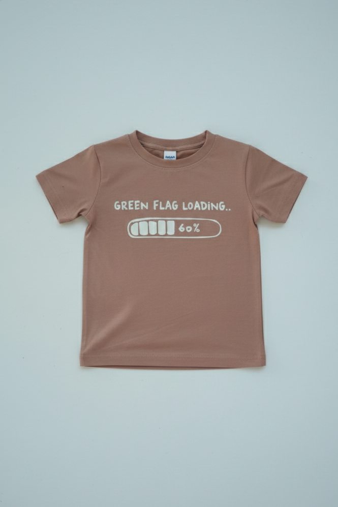 Green flag tee