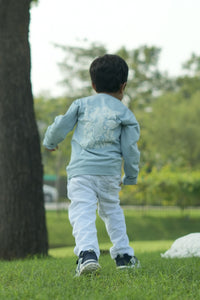 Aqua sweatshirt