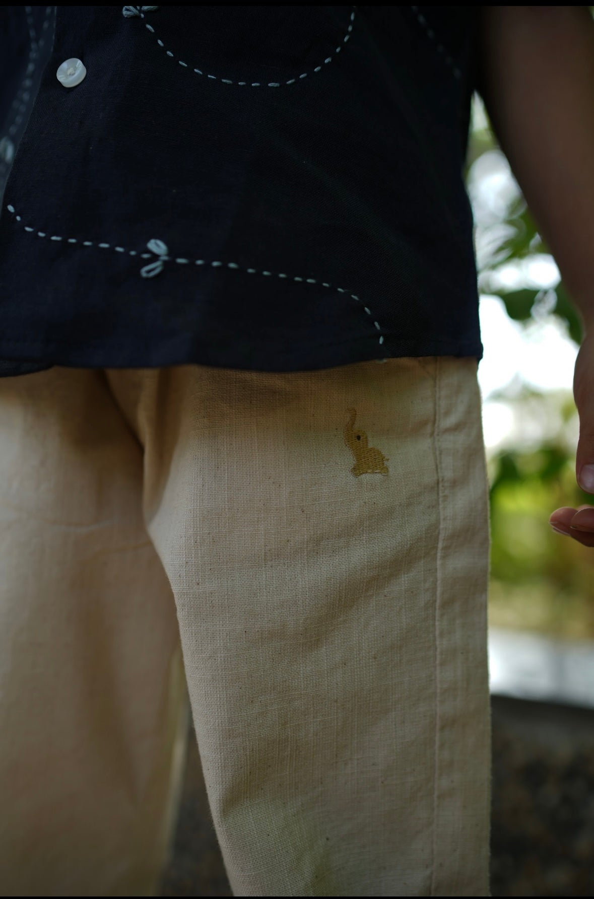 Natural Linen pants