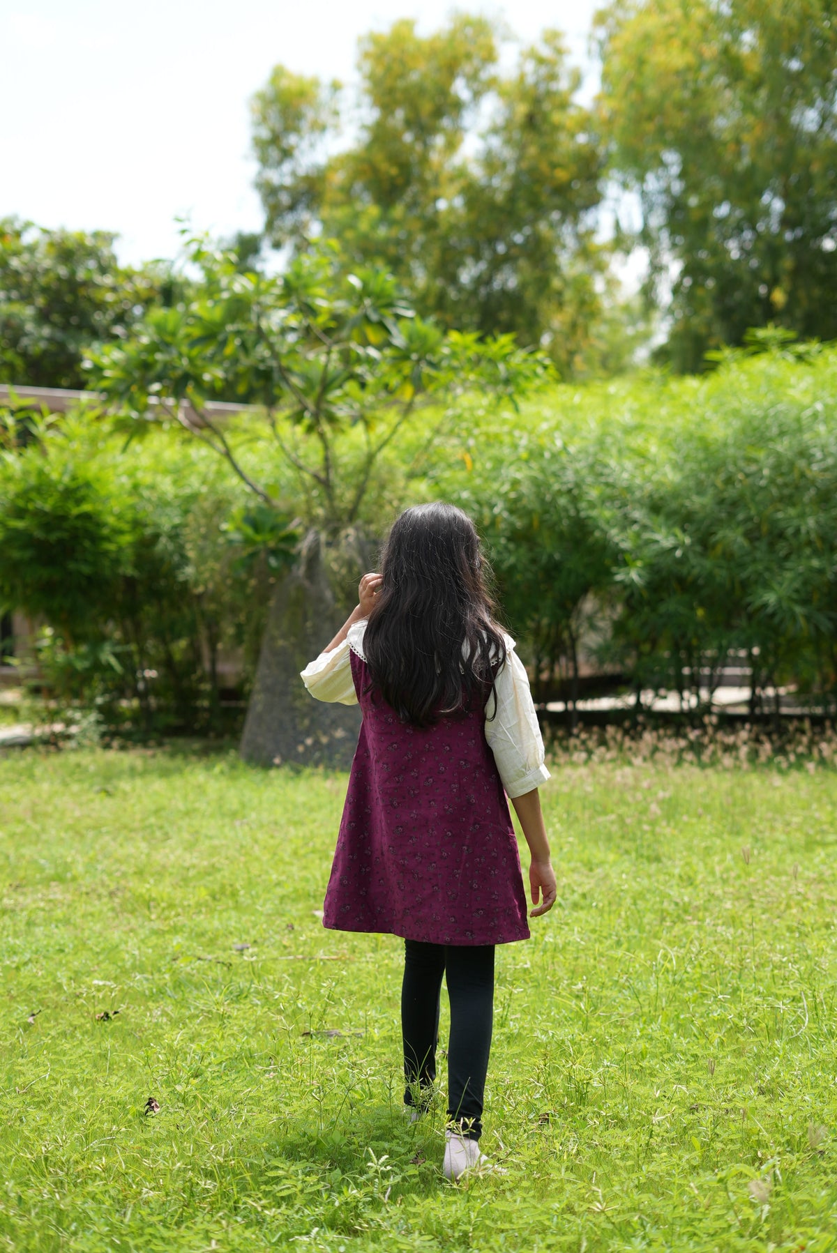 Berry Bloom Pinafore Set