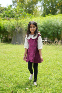 Berry Bloom Pinafore Set