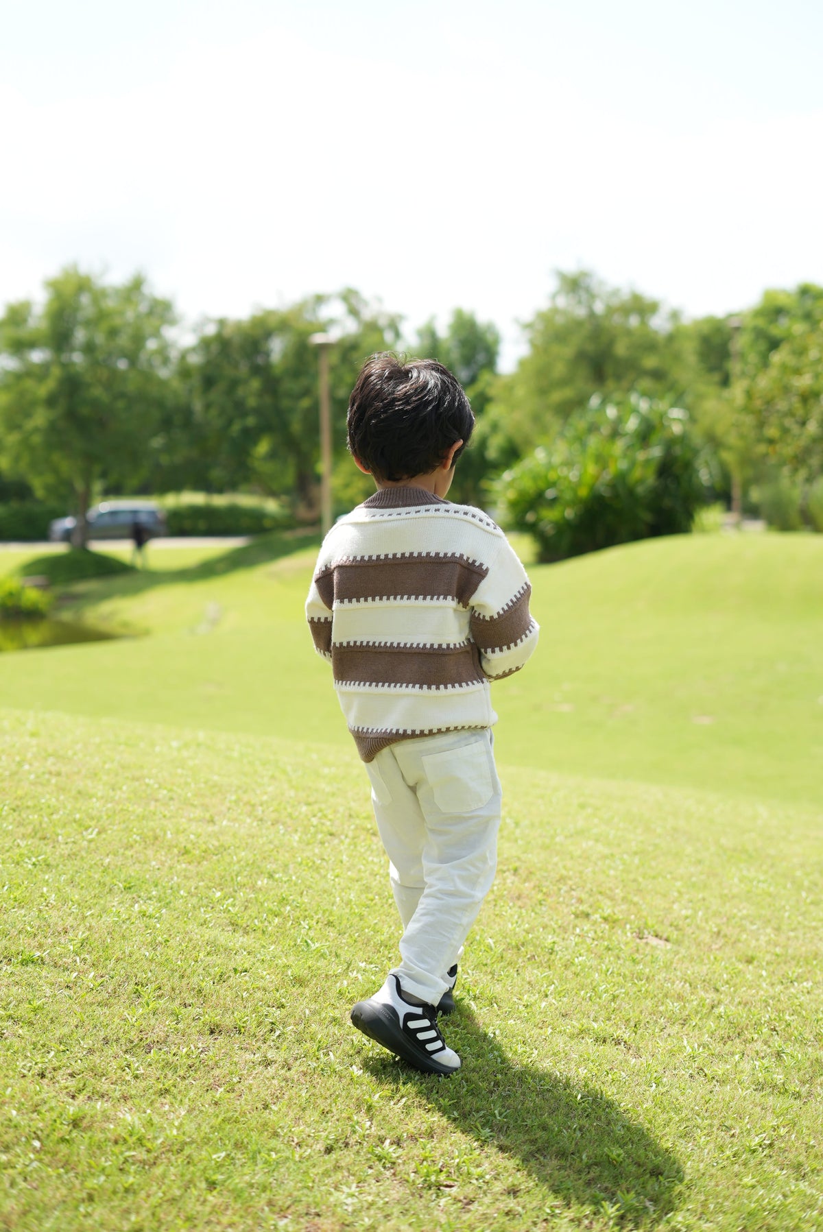 Oak & Cream Knit