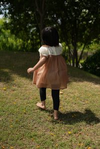 Hazelnut Bow Dress