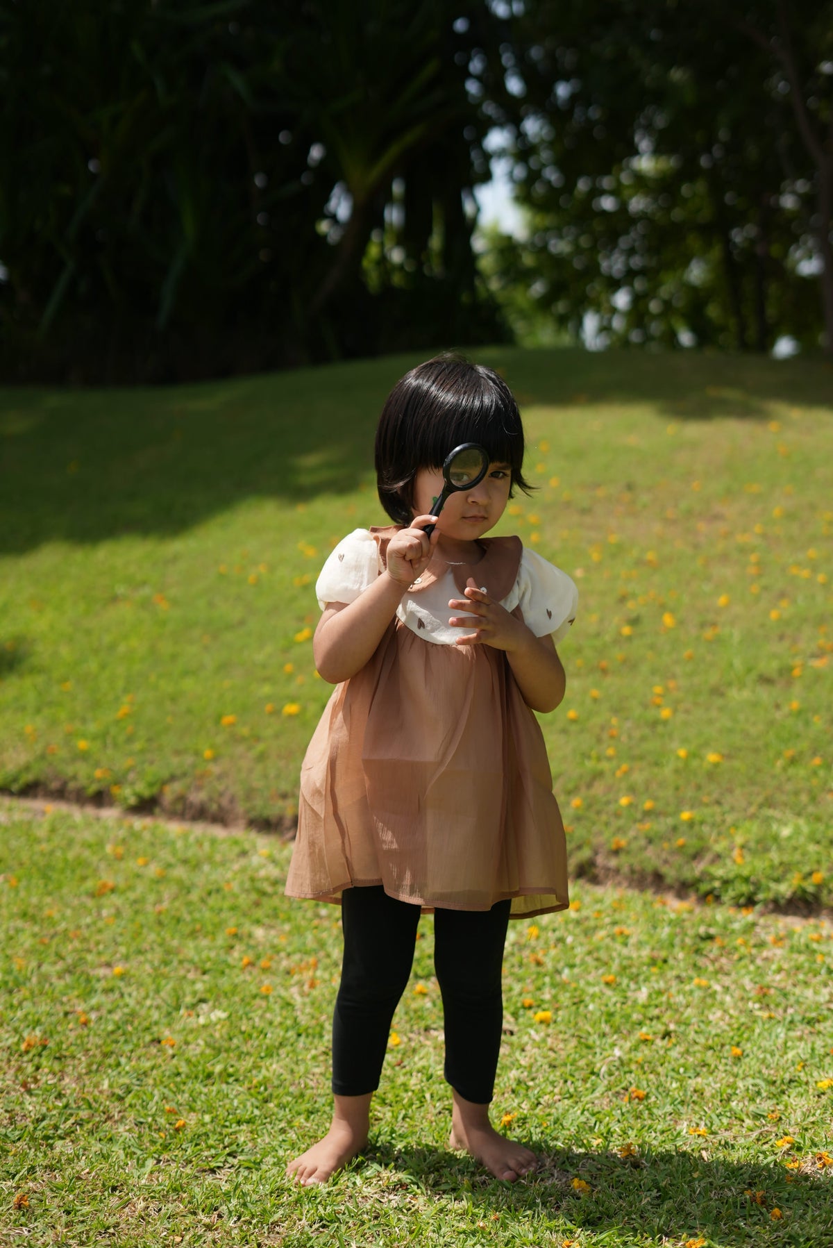 Hazelnut Bow Dress