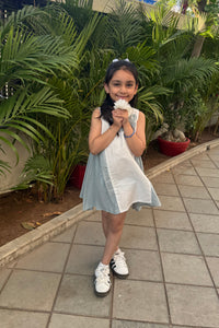 Sage Petal Dress