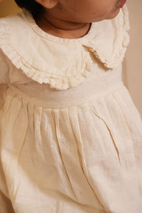 Ivory Flower Dress