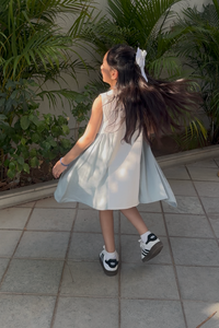 Sage Petal Dress