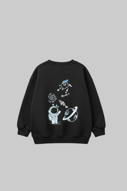 kids black sweatshirt