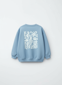 Aqua sweatshirt