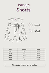 Brown cargo shorts
