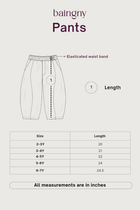 Ocean Blue baggy pants
